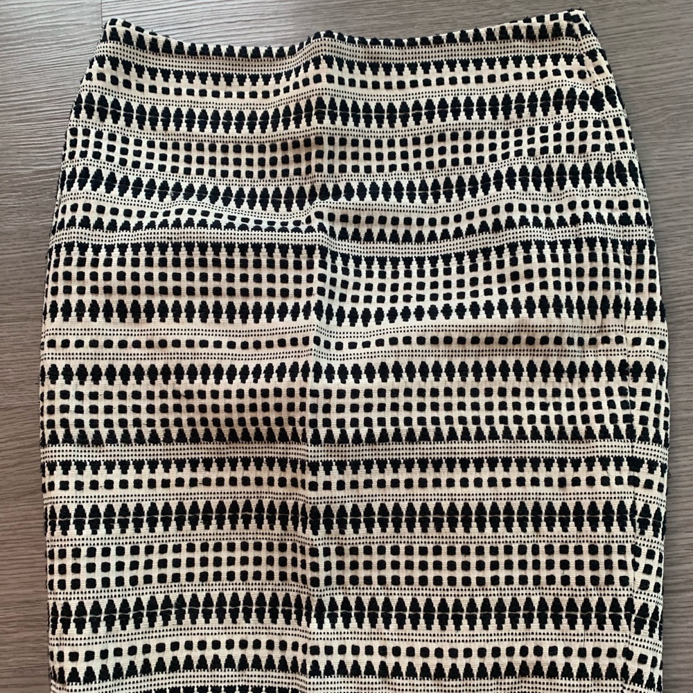 Loft textured pencil skirt